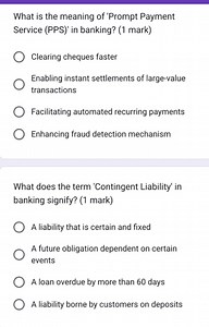 What is the meaning of 'Prompt Payment Service (PPS)' in bankin... | Filo