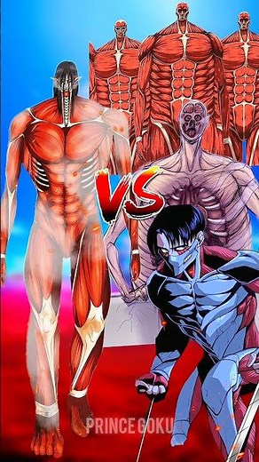 🔥 Eren Normal Form vs All Abnormal Titans 😈 | #aot#eren