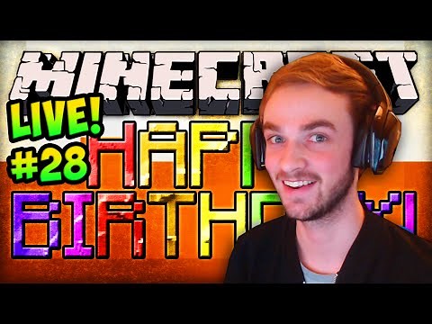 MINECRAFT (How To Minecraft) - w/ Ali-A #28 - "ALI-A BIRTHDAY!"