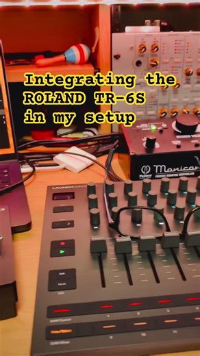 Roland TR-6S Studio Setup