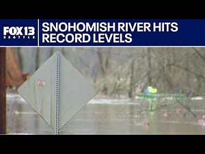 Snohomish River hits record levels | FOX 13 Seattle