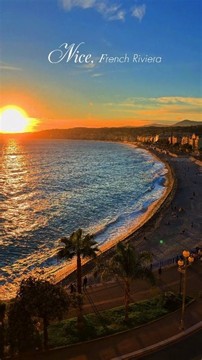 Sunset season is back 🙌 🌅 #sunsetlovers #sunsetphotography #beautifuldestinations #nice #cotedazur #nicefrenchriviera #frenchriviera #southoffrance #lesud #promenadedesanglais #sunset #beatifulplaces | Discover France Autrement