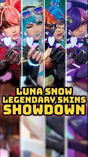 Skins Showdown Luna Snow edition - Marvel Rivals