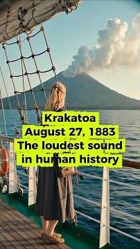 I Was There When Krakatoa Destroyed Itself | August 27, 1883
