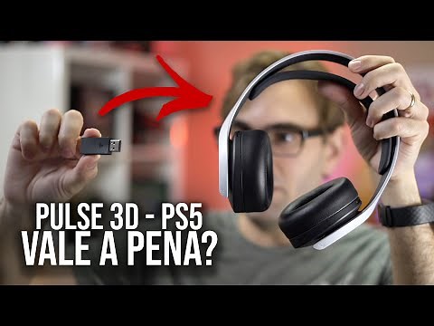 Pulse 3D Headset OFICIAL do PS5 - Vale a Pena!? | Análise / Review