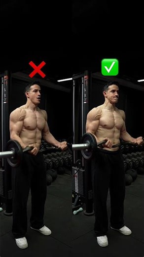 Good vs bad form gym exercises ! 💪
