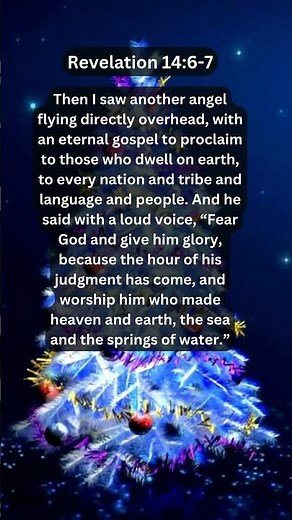 Journey of faith and spiritual growth | Revelation 14:6-7 Daily Bible Verse