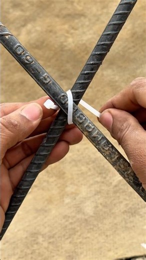 Steel Bar Binding With Zip Tie You Will Love !