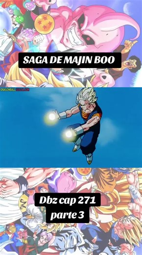Dbz cap 271 prt 3 batalla #goku #vegeta #sayajin #dragonballz