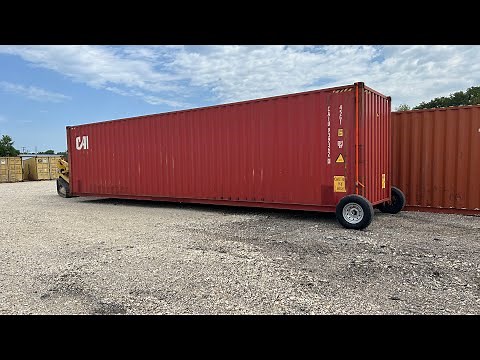 EZY Wheels | Shipping Container Adapters | Moving Large Shipping Containers