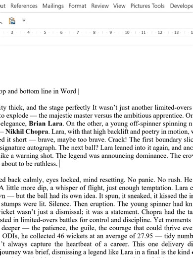 Learn how to add top and bottom lines in Microsoft Word using three easy methods: keyboard shortcuts, the borders tool, and shapes. Perfect for headers, footers, or professional document formatting in Word 2026. Are you struggling to get a straight line in your Word document? In this quick tutorial, I’ll show you exactly how to sandwich your text between lines to make your documents look professional. What you’ll learn: ✅ The
