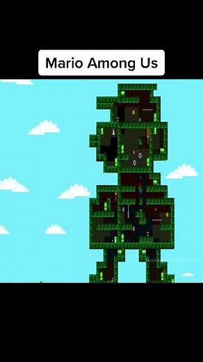 Mario Among Us Animation