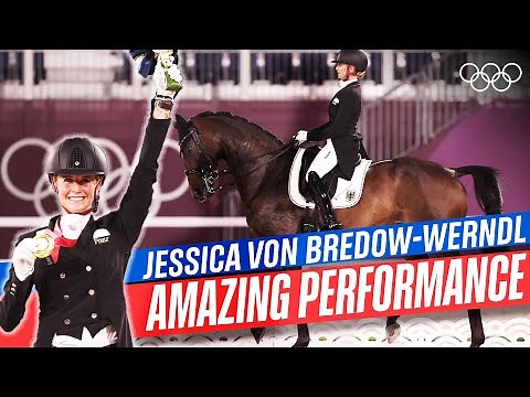 Dressage Freestyle! Jessica von Bredow-Werndl & Dalera BB at Tokyo 2020! 🐴