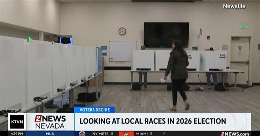 A look at state, local races in Nevada 2026 midterm election