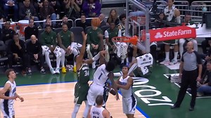 Jonathan Isaac's Double Block on Giannis
