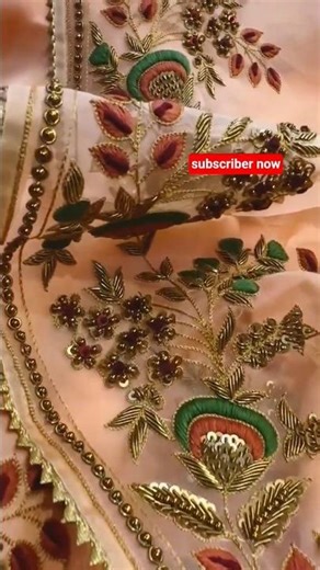 “Handmade Embroidered Suit Latest Design”