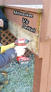 1.5M views · 2.9K reactions | Milwaukee vs DeWalt isn't fair here. Can you tell why? | Revive Home Tips | Facebook