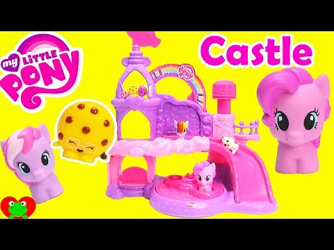 My Little Pony PlaySkool Musical Celebration Castle with Shopkins Season 3