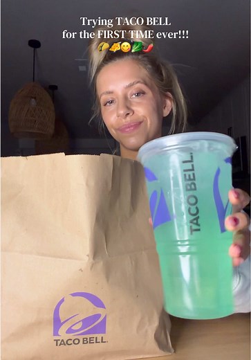 First Time Trying Taco Bell Mukbang Experience!