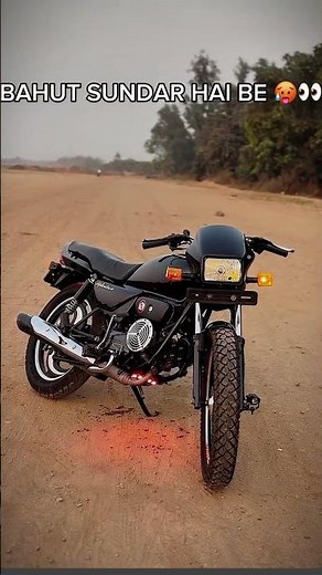 Evening Mode of Splender Bike