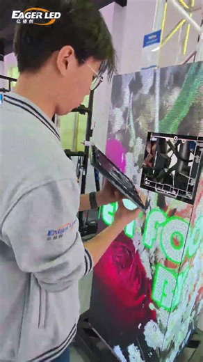 The perfect LED rental screen for outdoor use#ledscreen #ledvideowall #ledboard #eagerled