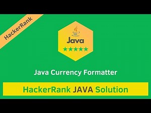 HackerRank Java Currency Formatter problem solution in Java | Java solutions | Programmingoneonone