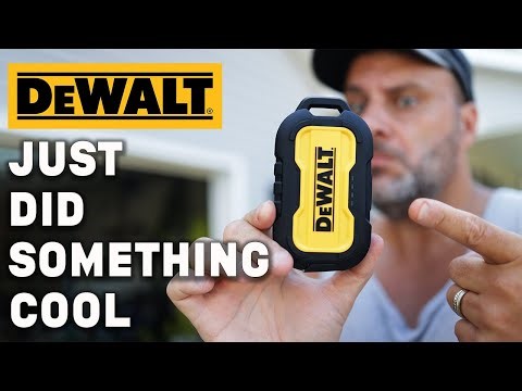 Dewalt just released something really cool