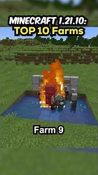 🤯⚙️ TOP 10 BEST MINECRAFT FARM (PART 2) #minecraft #minecraftshorts #shorts