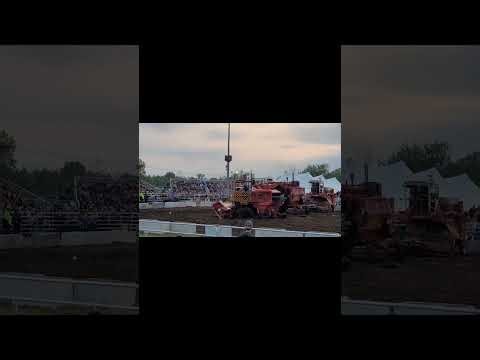 Stewie in the Combine small class at the 2025 Dungannon Superpull and Demo Derby