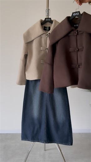 ‎أزياء إيڤا / Eva.fashion‎ on Instagram‎: "⁨ ⁨ ⁨ ⁨ ⁨ ⁨ ⁨ ⁨ ⁨ ⁨ ⁨ ⁨ ⁨ ⁨ ⁨ ⁨ ⁨ ⁨ ⁨ ⁨ ⁨ ⁨ ⁨ ⁨ ⁨ ⁨ ⁨ ⁨ ⁨ ⁨ ⁨ ⁨ ⁨ ⁨ ⁨ ⁨ ⁨ ⁨ ⁨ ( New collection eva ) #جاكيت الكوالتي 🔥طول 70 سم يغطي نصف الورك السعر ( 40 ) الف . #قياس ( فري سايز يلبس من 36 الى 44 )⁩⁩ . #تنورة جينز طول 100 سم السعر ( 30 ) . #قياس ( 36 . 38 . 40 . 42 . 44 . 46 ) ⁩⁩⁩⁩⁩⁩⁩⁩⁩⁩⁩⁩⁩⁩⁩"‎