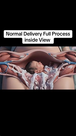 Normal Delivery Full Process inside View #normaldelivery #process #delivery #human #healthylifestyle