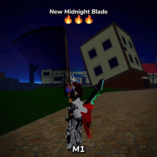 Old VS New • Midnight Blade #bloxfruits #roblox