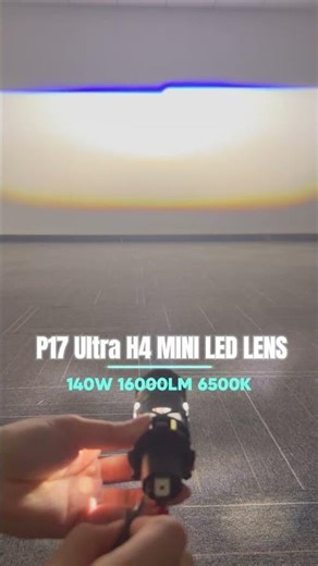 Prilight P17 ULTRA Mini Led Projector Lens Lighting Test. #prilight #carled