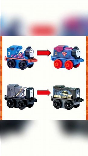 The lady opened a suitcase full of super rare Thomas trains