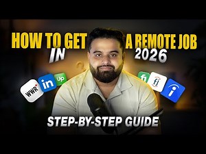 How to Get a Remote Job in 2026 | Step-by-Step Guide