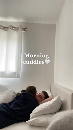 Romantic Morning Cuddles with Life Partner Quotes