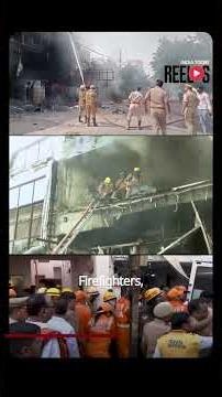 Lucknow Fire Tragedy: 14 Killed In Commercial Building Blaze, Probe Ordered #lucknowfire #upnews