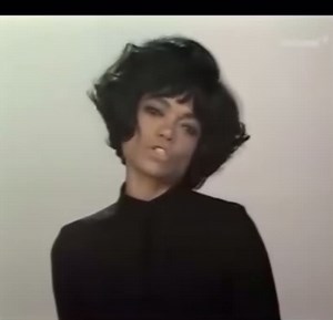 Eartha Kitt performing
