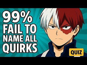 NAME THE QUIRK! — 85 My Hero Academia Characters (Easy → Impossible)