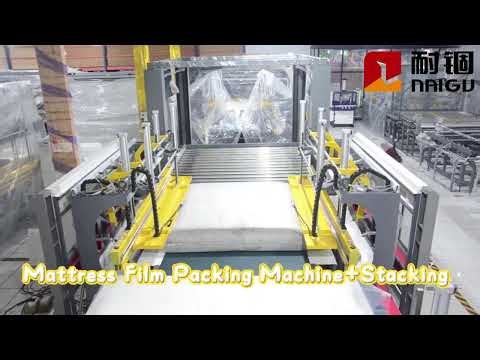 Mattress Film Packing + Stacking Line — Boost Output, Cut Labor Costs — Full Automation |NAIGU