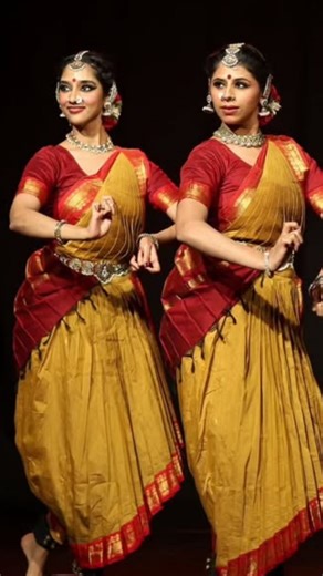 Pritika Krishnakumar on Instagram: "Krishna trying to convince Radha not to leave even after having spent the entire previous day with him 🤭.He thought hiding one of her earrings would stop her? 😂 A small section from our most favourite thillana ❤️ Beautiful sung by @rohithbhat_u Choreography: Pritika Krishnakumar & Sandhya Muralidharan Presented at @medai.bengaluru V.C: @srinivasshekar P.C: @mithunpaisphotography"