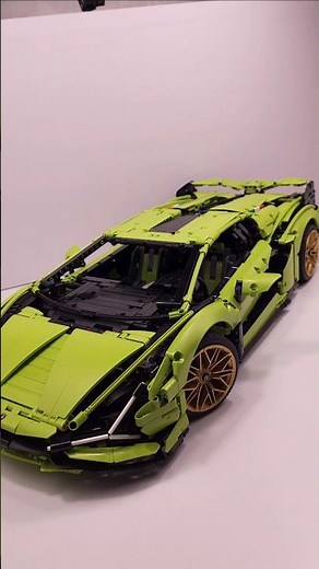 LEGO Technic Lamborghini Sián FKP 37 (42115)[3696 pcs] Review #shorts ‪@TopBrickBuilder18plus‬
