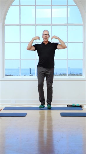Ease tension and reconnect in a thoughtful Mat class with Tom McCook. Prepare your body for dynamic movement while cultivating balanced strength, flexibility, and a grounded sense of ease with Tom's mindful conditioning. Move with Tom here: https://bit.ly/4qGM5Pt | Pilates Anytime