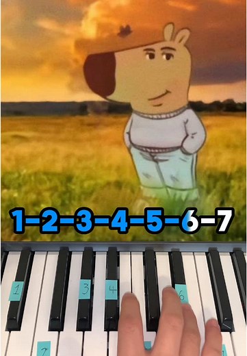 Learn to Play Just A Chill Guy on Piano Easily