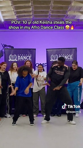 Afro Dance Class Highlights Featuring 10-Year-Old Keisha