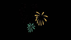 Colorful Fireworks Animation Motion Graphics On Stock Footage Video (100% Royalty-free) 3421718181 | Shutterstock