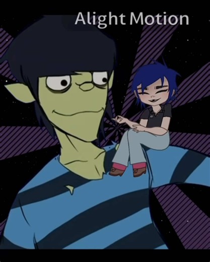 Gorillaz 2D/Murdoc Tweening Animation Edit — 'I'm a Star' Collab