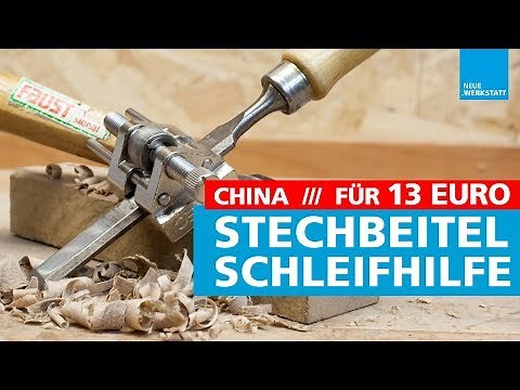 CHEAPEST sharpening aid for chisels & mortise chisels / Sharpen your own planes & chisels
