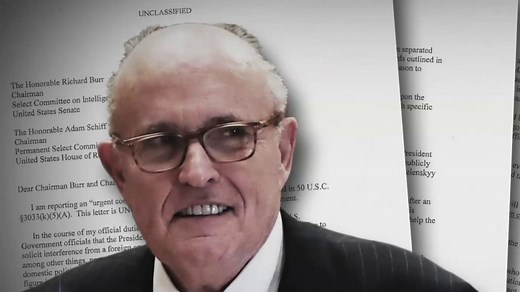 Giuliani under fire for role in Ukraine phone call