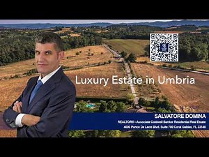 Luxury Villa for Sale in Umbria, Italy | Historic Estate with Pool & Land